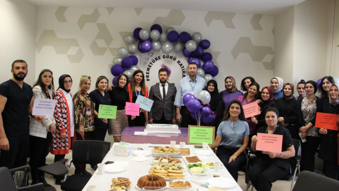 Elazığ’da 17 Kasım Dünya Prematüre Günü Kutlandı