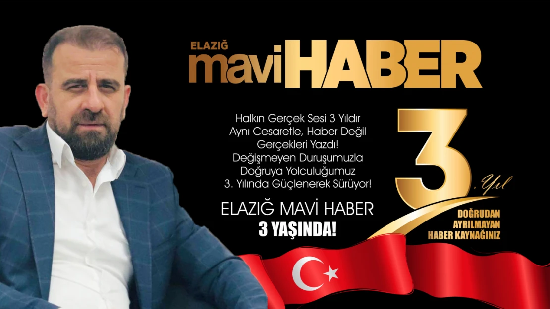3 YILDIR DOĞRULARIN İZİNDE, ELAZIĞ'IN SESİ OLMAYA DEVAM EDİYORUZ!