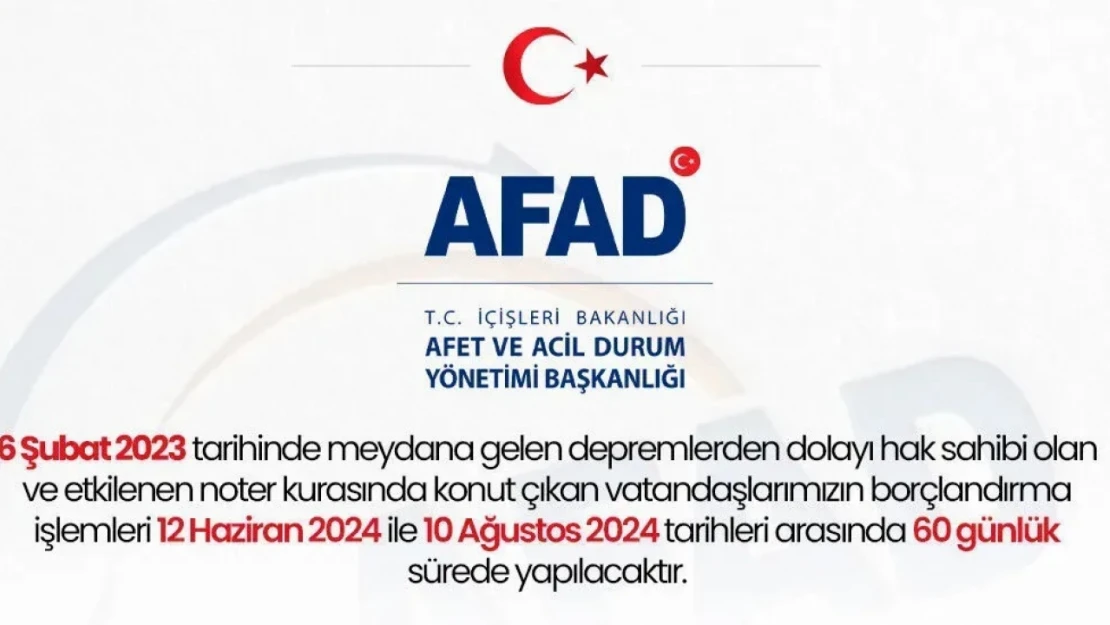 AFAD ve Açıkkapı Elazığlıları Tekrar Uyardı!