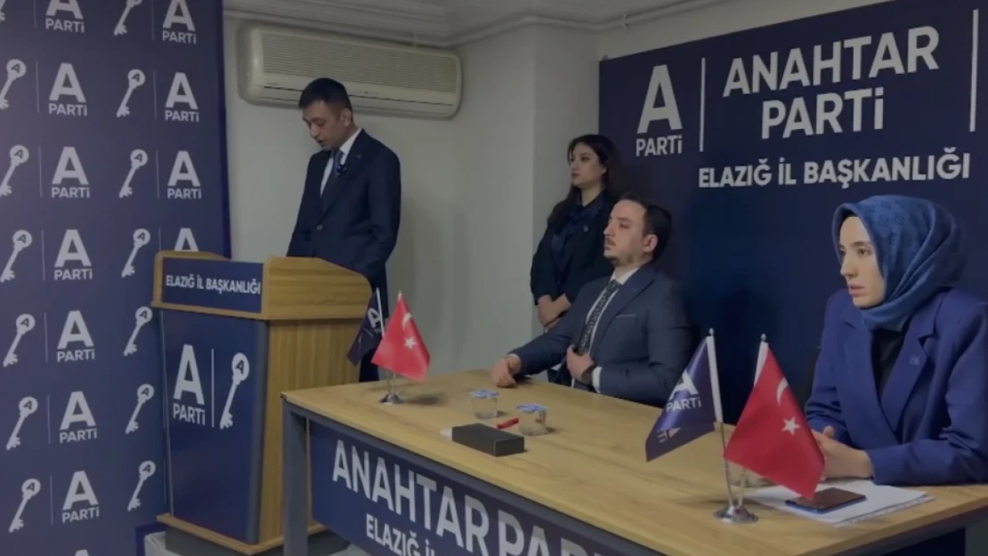 Anahtar Parti, Elazığ Merkez İlçe Teşkilatını Tanıttı