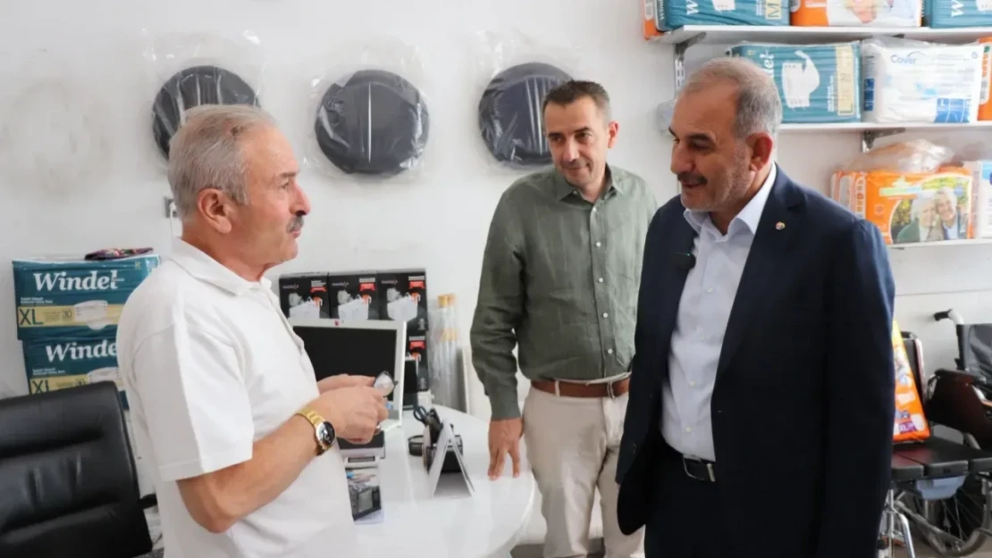 Başkan Alan, Medikal Esnaflarının Sorunlarına Çözüm Üretmek İçin Çalışıyoruz