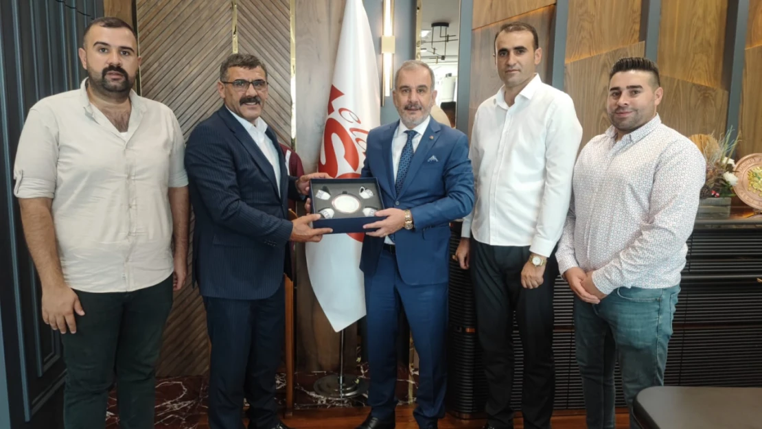 Başkan Mustafa Bahçeci Ziyertelerine Devam Ediyor