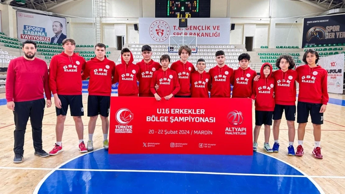 Basketbol U16 Bölge Şampiyonasında Elazığ Rüzgarı