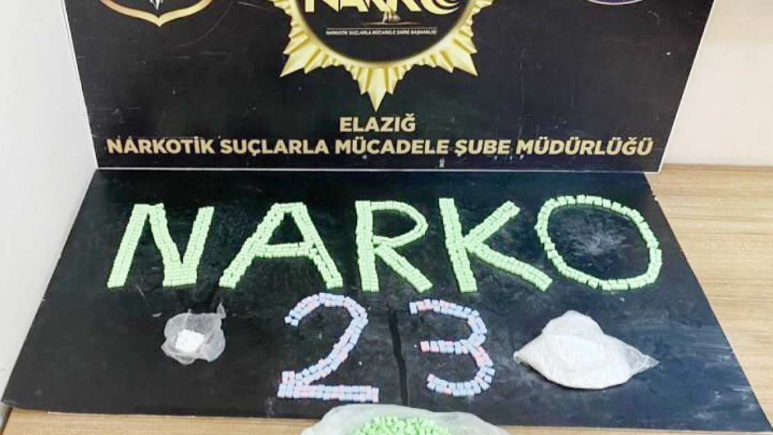 Bin 345 Adet Uyuşturucu Hap Ele Geçirildi