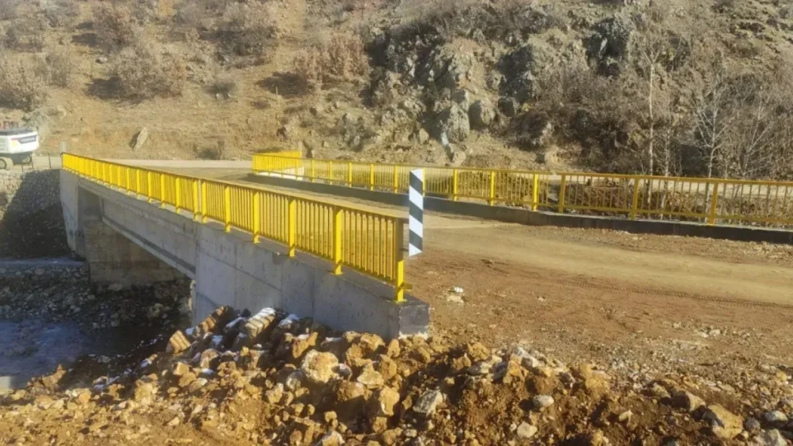 Bükardı Güvenlik Yolu Köprüsü Tamamlandı