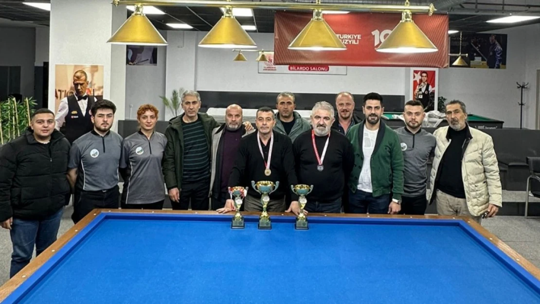 Çanakkale Şehitlerini Anma Bilardo Turnuvası Tamamlandı