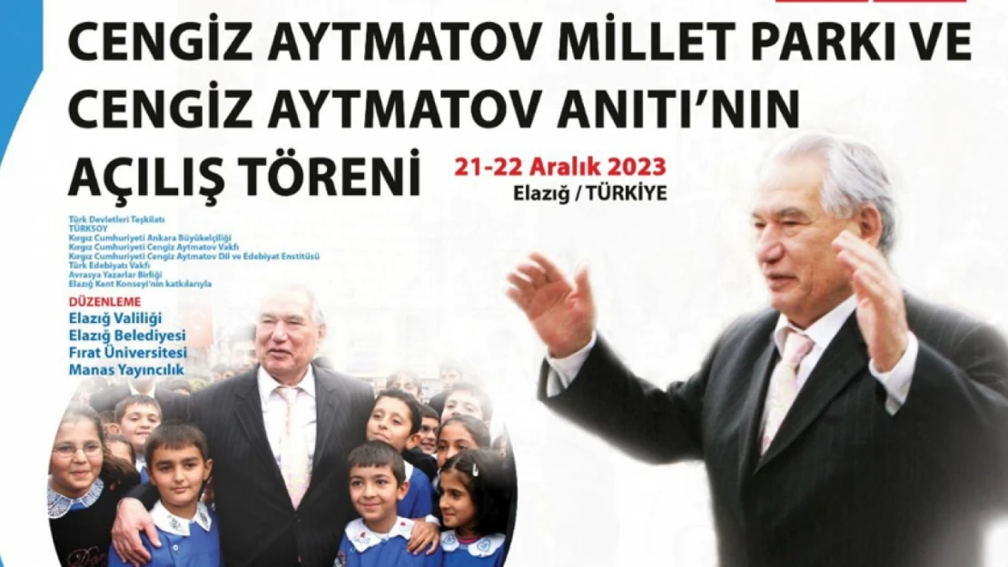 Cengiz Aytmatov Millet Bahçesi 21 Aralık'ta Açılıyor