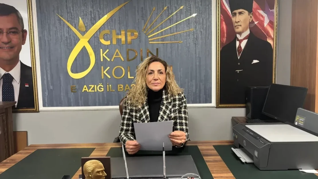 CHP Elazığ Kadın Kollarından 25 Kasım Açıklaması Çekil: Çare Bizde!