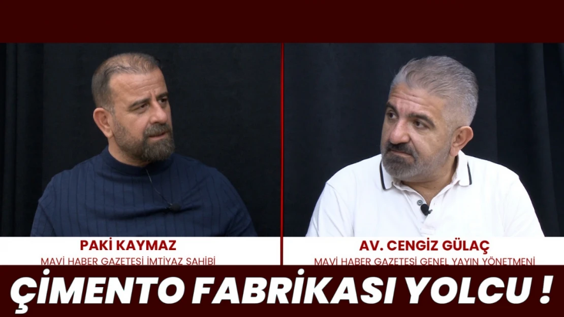 ÇİMENTO FABRİKASI YOLCU !