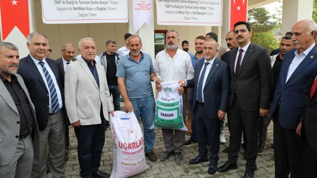 DAP İle Elazığ' da Tarımsal Üretim Artıyor