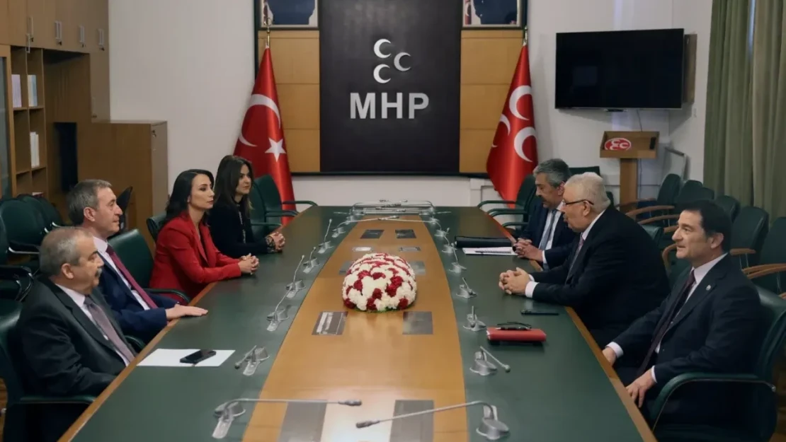 DEM Parti, MHP'yle Görüştü