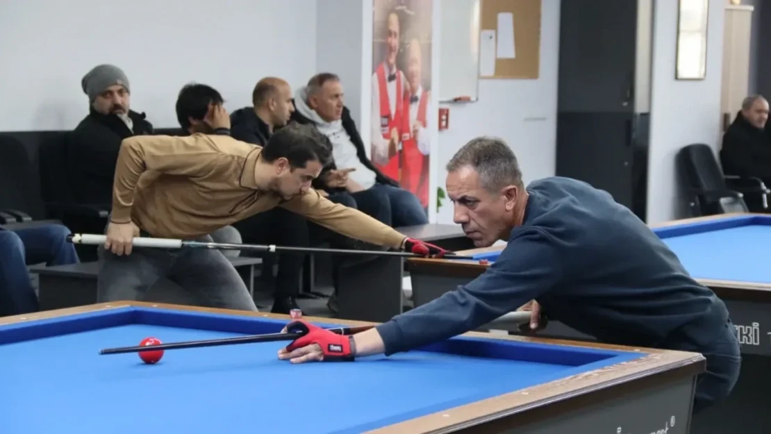 Elazığ 3 Bant Bilardo Dostluk Turnuvası' Düzenlendi