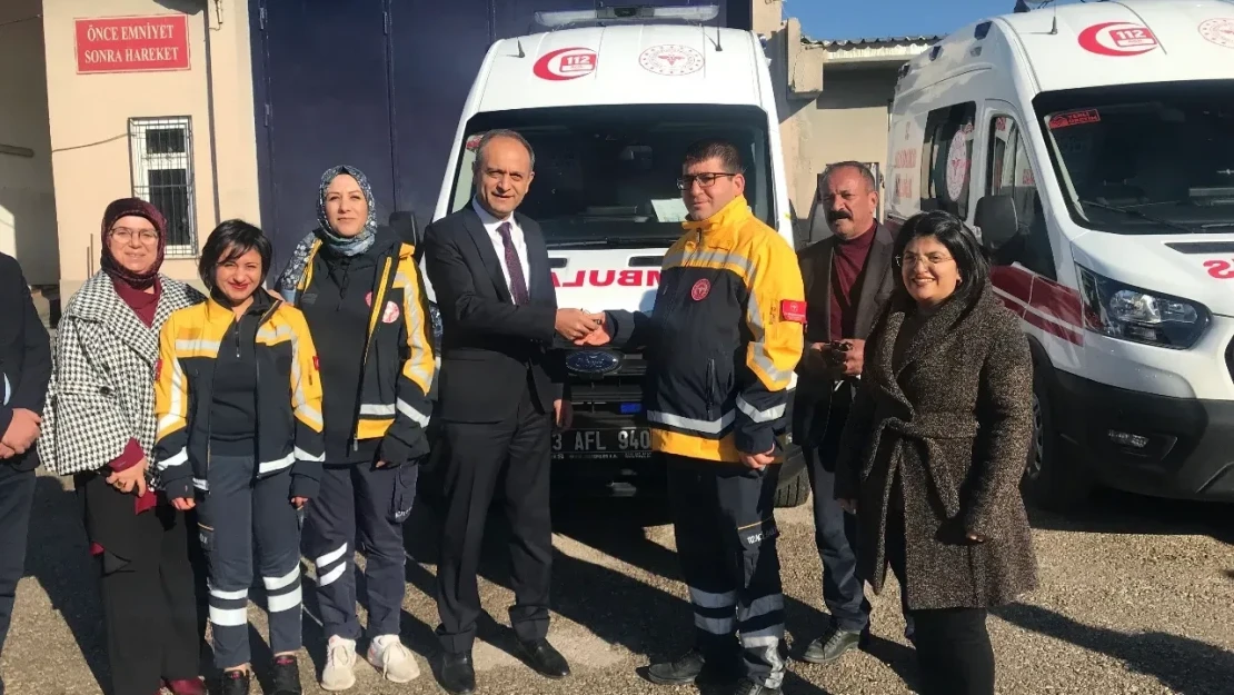 Elazığ'a Tam Donanımlı 6 Ambulans