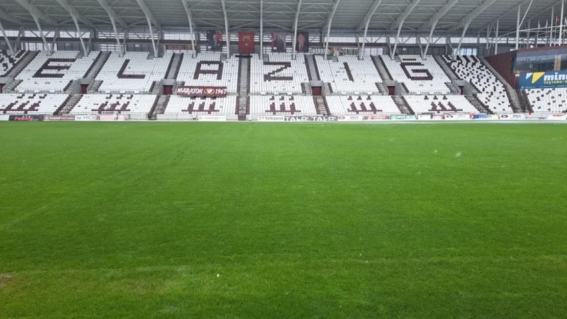 Elazığ Atatürk Stadyumu Vanspor Maçı'na Hazır