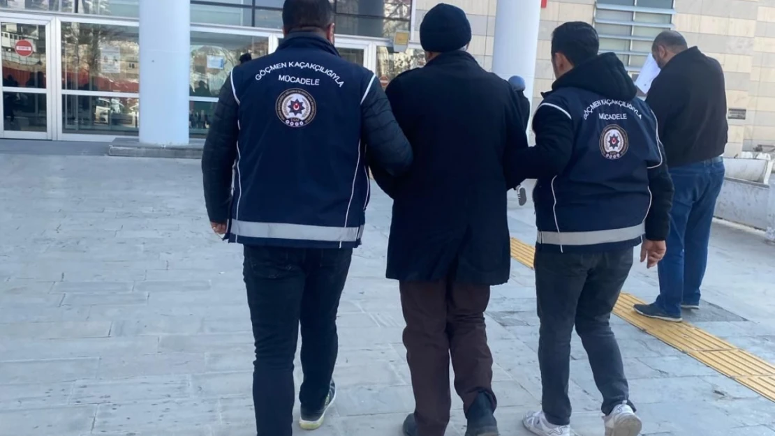 Elazığ'da 1 Göçmen Kaçakçısı Tutuklandı