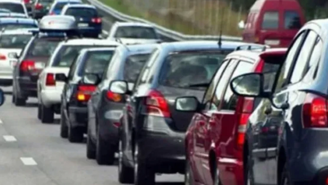 Elazığ'da 161 Bin 300 Araç Trafiğe Kayıt Yaptırdı!