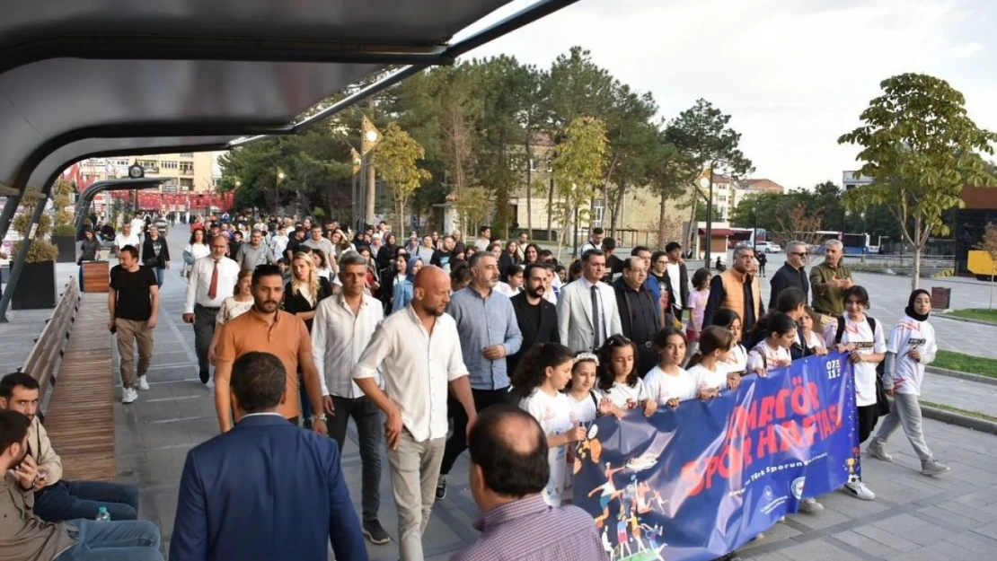 Elazığ'da Amatör Spor Haftası Coşkuyla Başladı