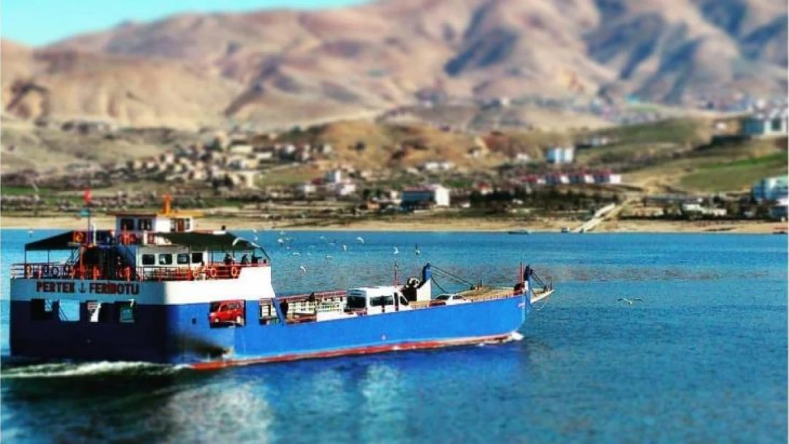 Elazığ'da Feribottan Suya Düşen Kadın Kurtarıldı