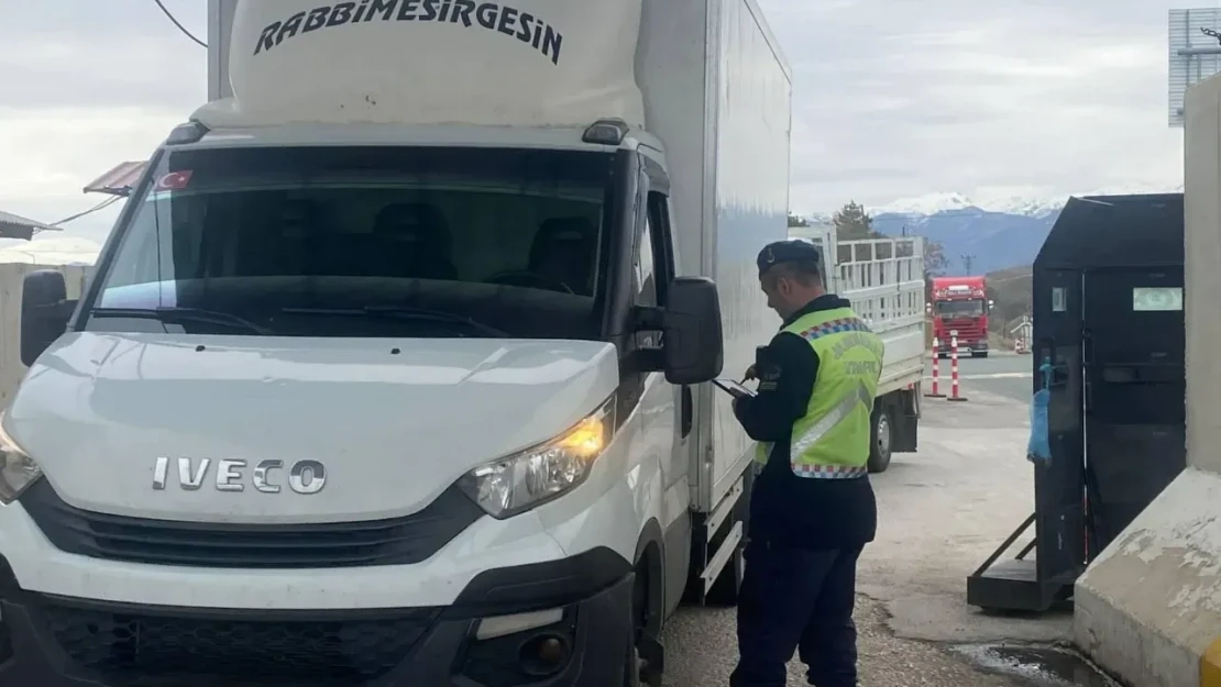 Elazığ'da Jandarma'dan Denetim