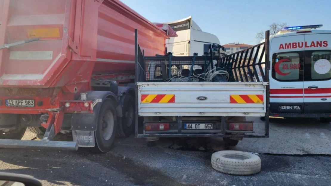 Elazığ'da Korkutan Kaza