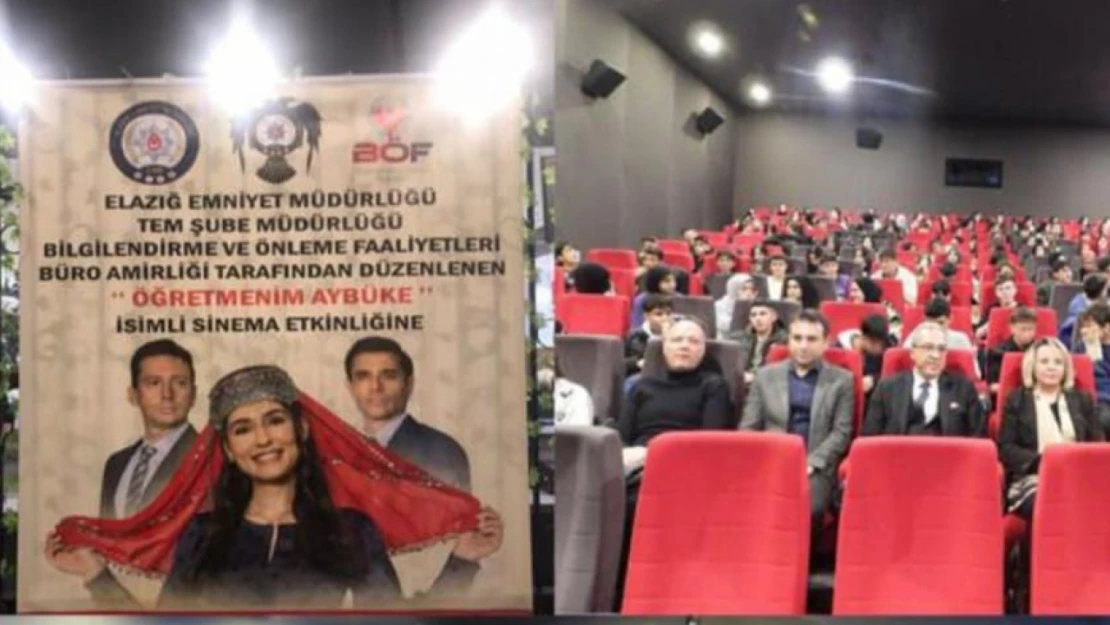 Elazığ'da Öğrencilerle Sinema Etkinliği