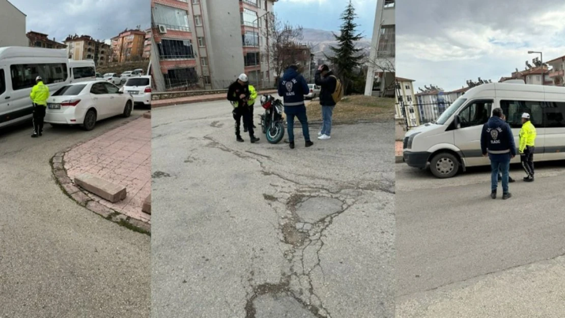 Elazığ'da Okul Çevrelerinde Denetim