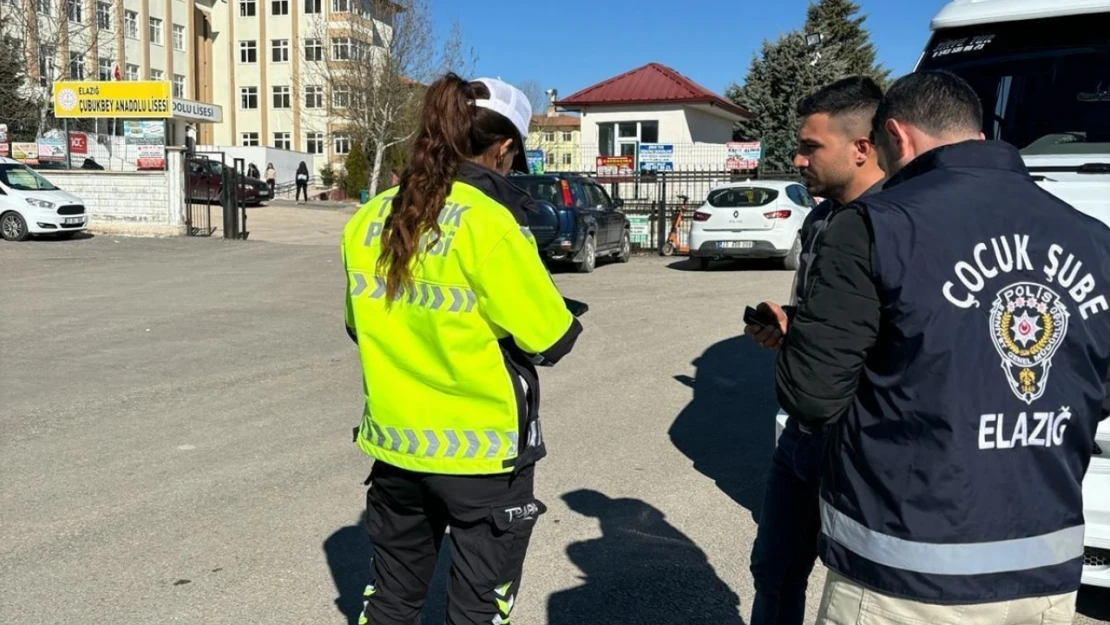 Elazığ'da Okul Önlerine Sıkı Takip