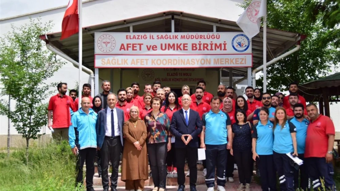 Elazığ'da UMKE Temel Eğitimi ve Tatbikatı Düzenlendi