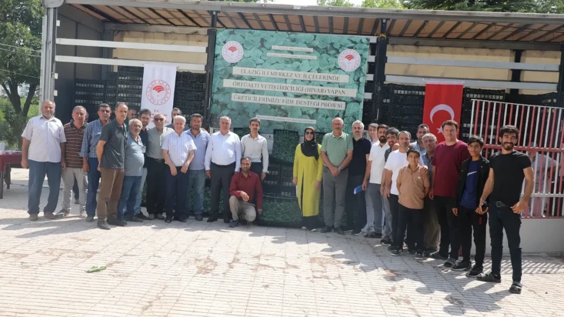 Elazığ'da Üreticiye 101 Bin Fide Dağıtıldı