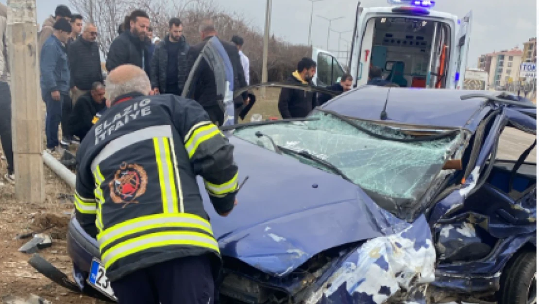 Elazığ Güney Çevre Yolu'nda Feci Kaza