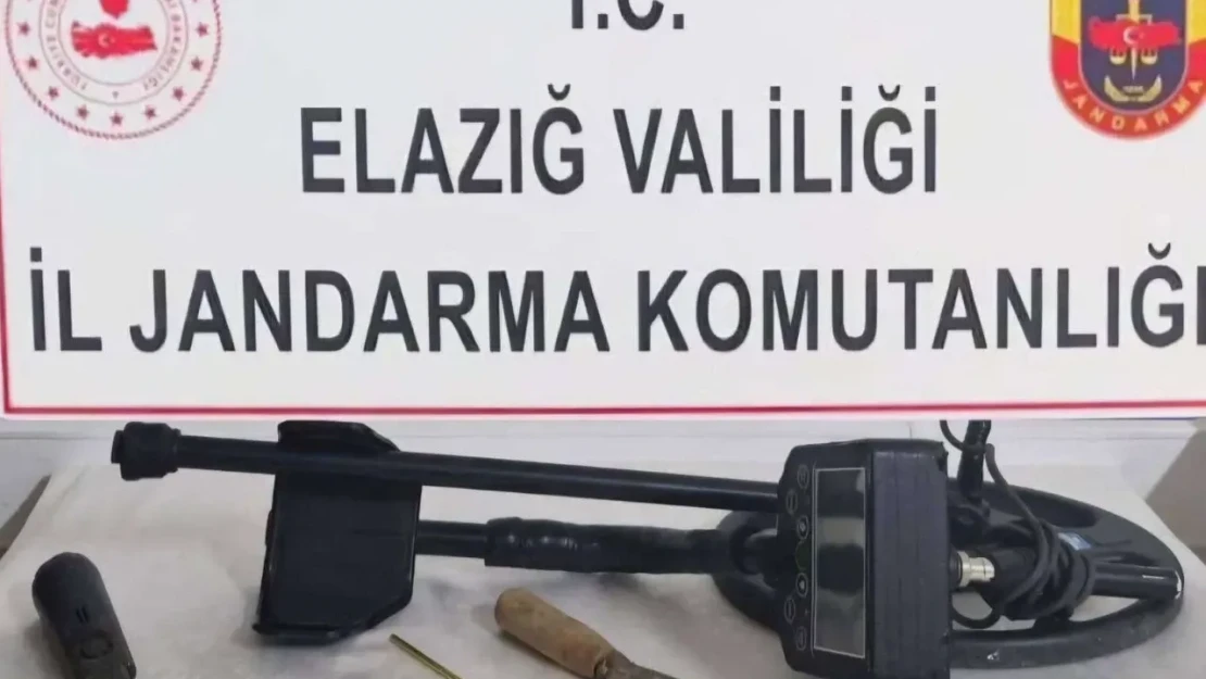 Elazığ Harput'ta Definecilere Operasyon