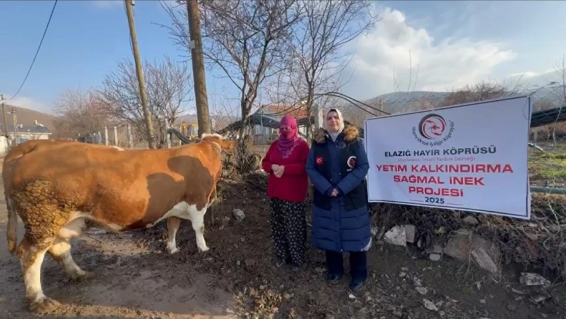 Elazığ Hayır Köprüsü'nden Yetim Aileye Destek