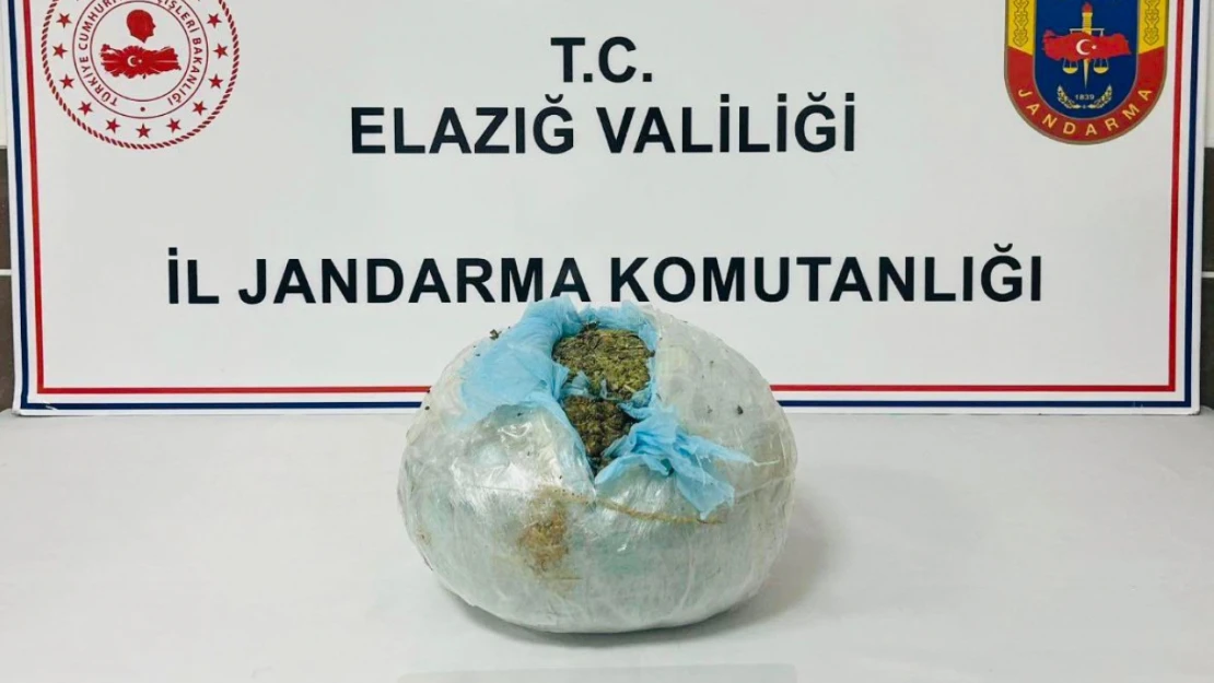 Elazığ Jandarma'dan Uyuşturucu Operasyonu