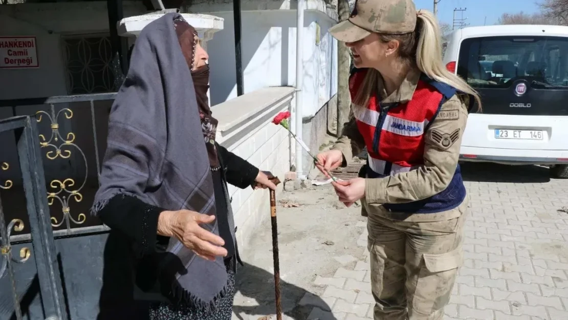 Elazığ Jandarmasından Kadınlar Günü'ne Özel Etkinlikler