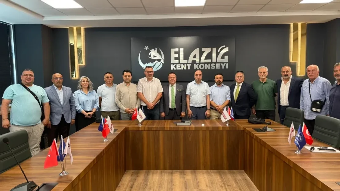 Elazığ Kent Konseyi Hollanda ile Buluştu