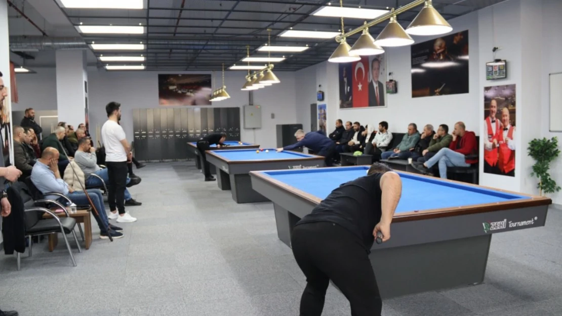 Elazığ - Malatya 3 Bant Bilardo Dostluk Turnuvası Düzenlendi