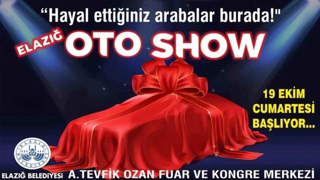 Elazığ Oto Show 2023 Başlıyor