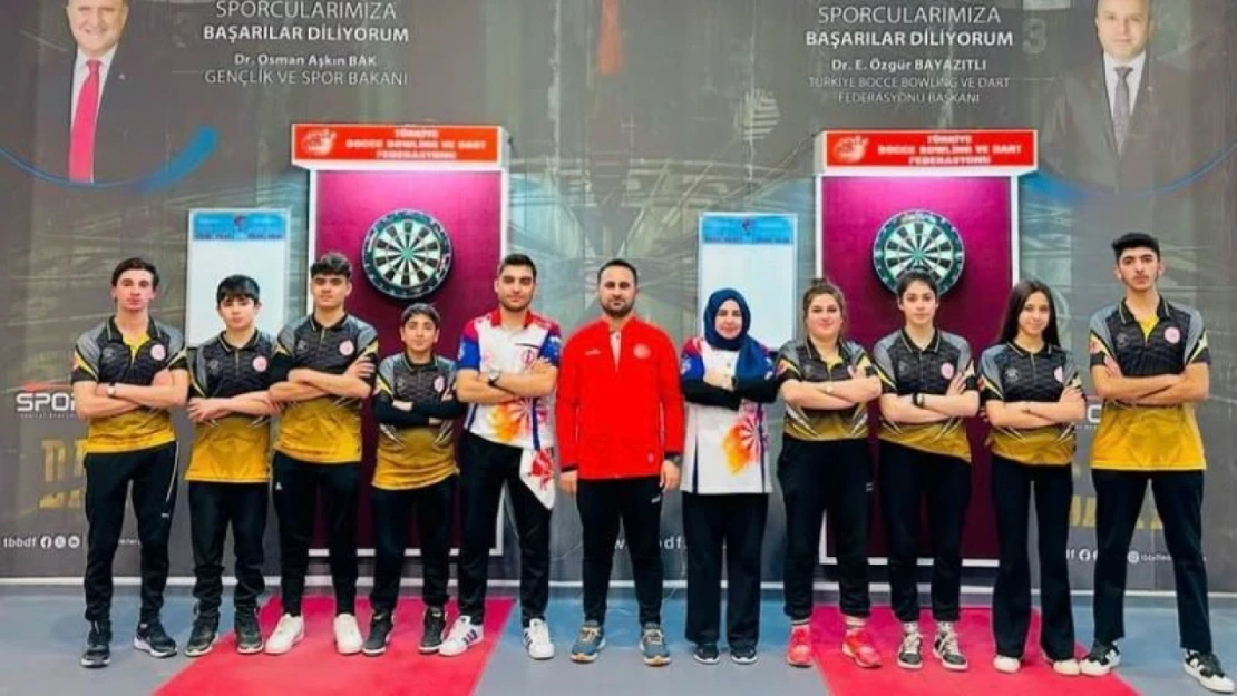 Elazığlı Sporcular Türki̇ye Dart Şampi̇yonası'ndan Başarıyla Döndü