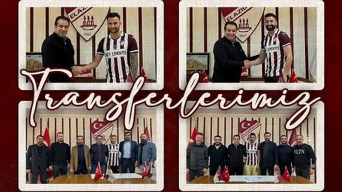 Elazığspor'da İmza Töreni