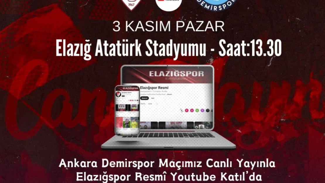 Elazığspor'un Maçı Canlı