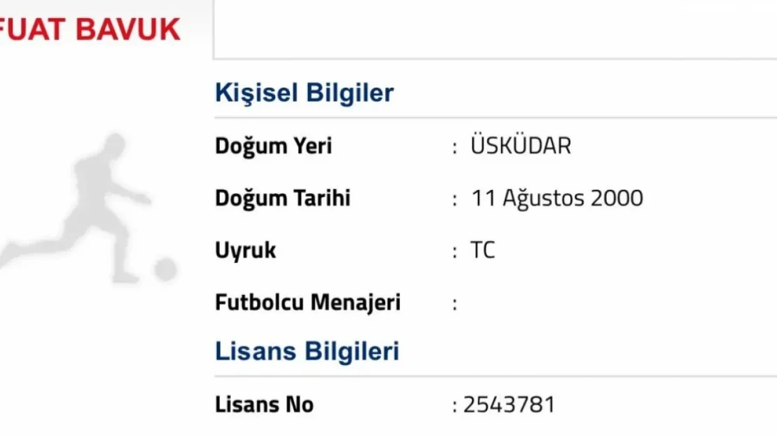 Fuat Bavuk Resmen Elazığspor'da