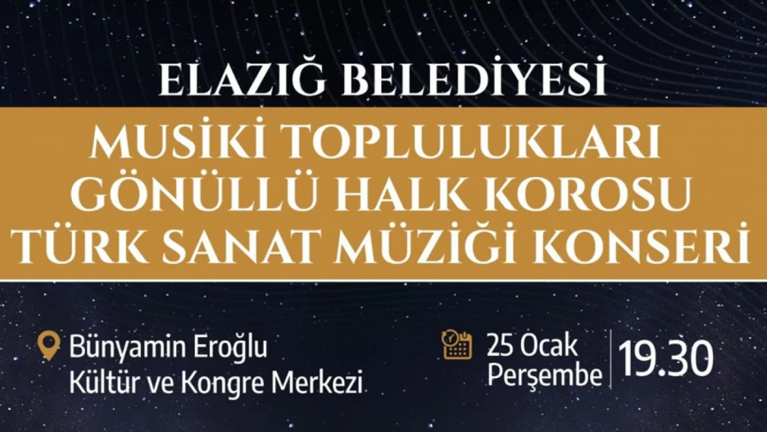 Gönüllü Halk Korosu Konseri Gerçekleştirilecek