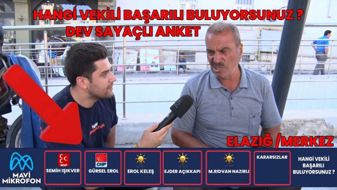 HANGİ VEKİLİ BAŞARILI BULUYORSUNUZ ?