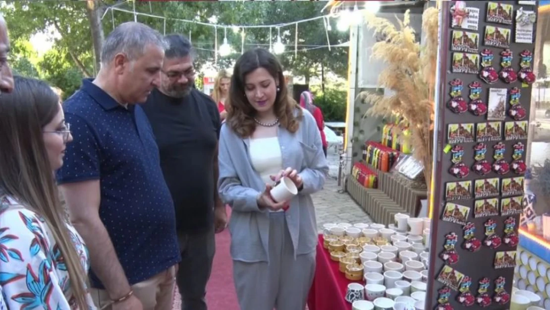 Harput'taki Yöresel Çarşı Elazığlıları Bekliyor