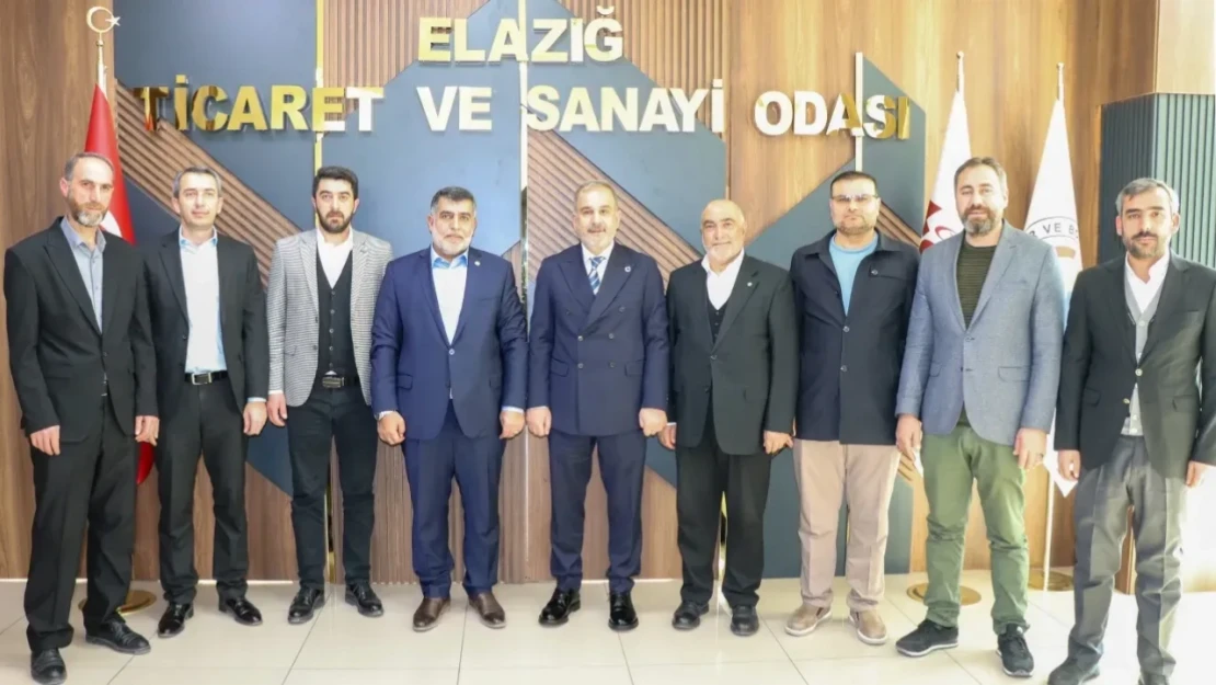 HÜDA PAR'dan  Başkan Alan'a Ziyaret