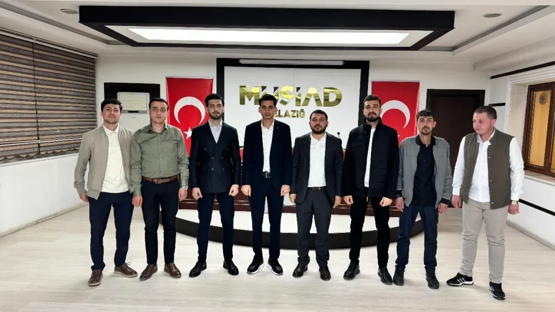 HÜDA PAR Elazığ Gençlik Kolları'ndan Genç MÜSİAD'a Ziyaret