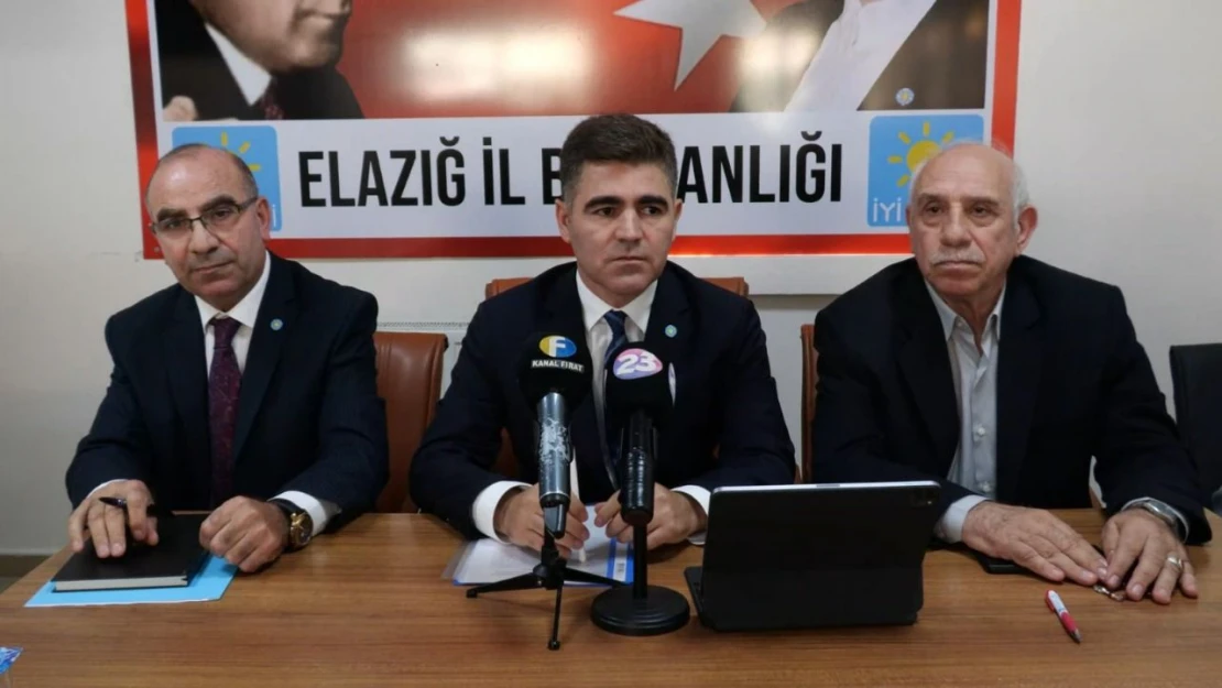 İYİ Parti İkinci Bölge Koordinatörleri Elazığ'a Geldi