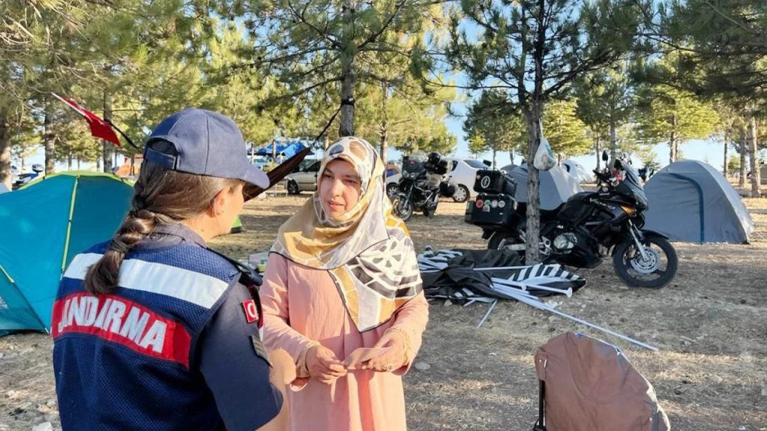 Jandarma Ekiplerinden KADES Tanıtımı