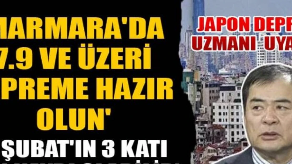 Japon Deprem Uzmanı Korkuttu