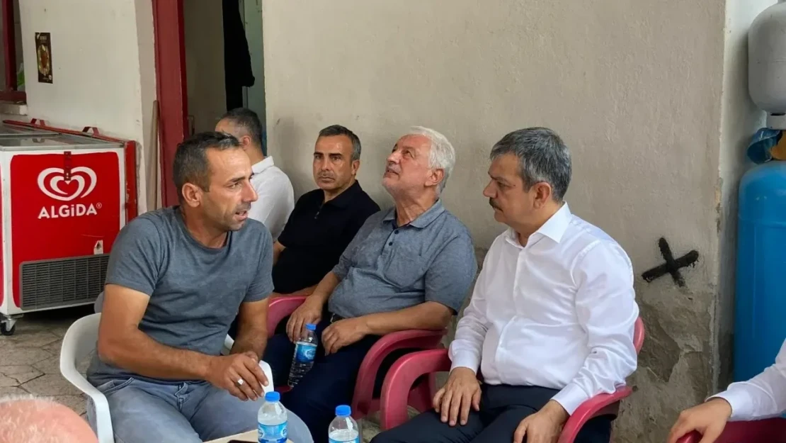 Keleş, Köylülerin Sorunlarını Dinledi
